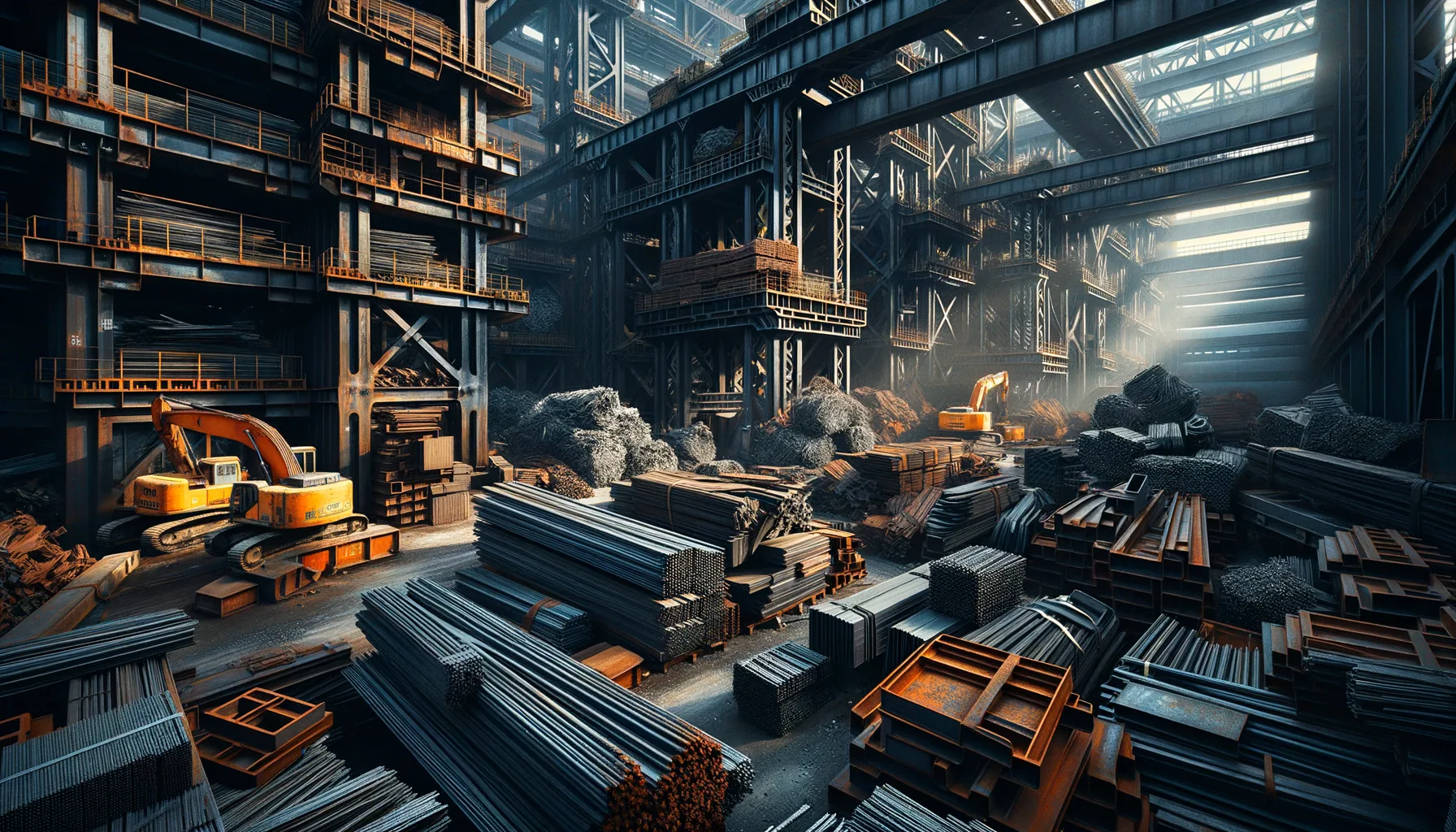 Scrap vehicles and farm equipment